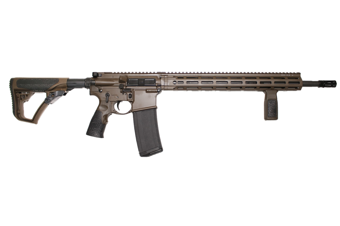 DANIEL DEFENSE DD4V7 5.56mm Ambidextrous Rifle with Mil Spec + Finish, 18 Inch Barrel and Vortex Venom Scope Package